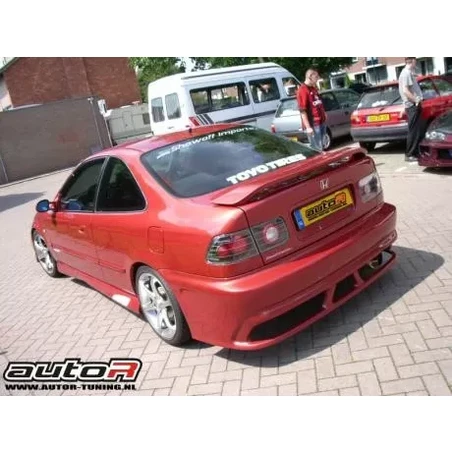 Honda Civic 96-00 2/4D Rearbumper Old School