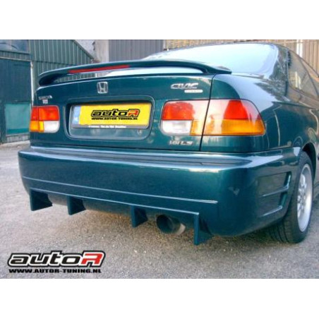 Honda Civic 96-00 2/4D Rearbumper Racing