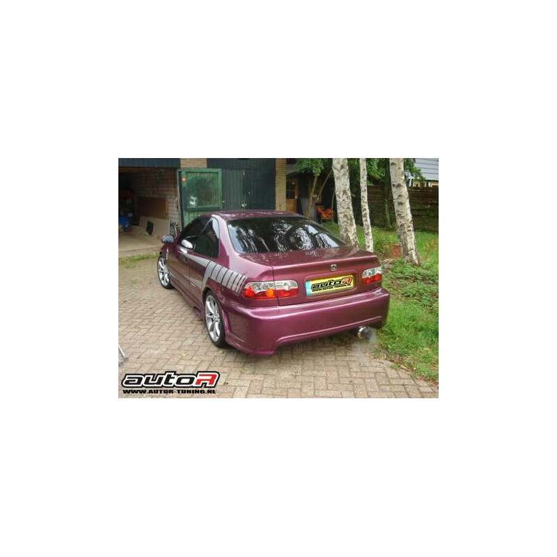 Honda Civic 92-95 2/4D Rearbumper Warrior Honda Civic 92-95 2/4D Rearbumper Warrior