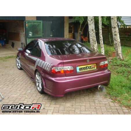 Honda Civic 92-95 2/4D Rearbumper Warrior
