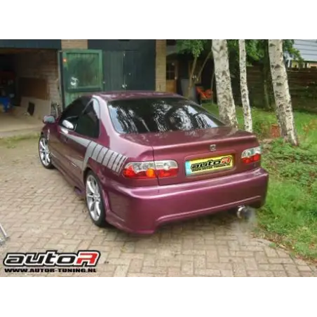 Honda Civic 92-95 2/4D Rearbumper Warrior