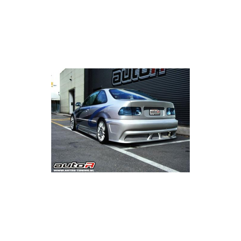 Honda Civic 92-95 2/4D Rearbumper Old School Honda Civic 92-95 2/4D Rearbumper Old School