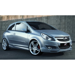 Opel Corsa D 06-12 Front Bumper Lip