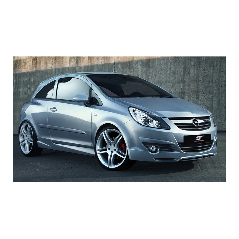 Opel Corsa D 06-12 Front Bumper Lip Opel Corsa D 06-12 Front Bumper Lip