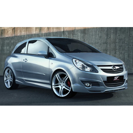 Opel Corsa D 06-12 Front Bumper Lip