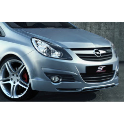 Opel Corsa D 06-12 Front Bumper Lip