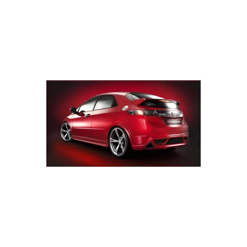 Honda Civic 06-11 FK/FN/FN2 HB Rear Underbumper Spoiler V2 Honda Civic 06-11 FK/FN/FN2 HB Rear Underbumper Spoiler V2
