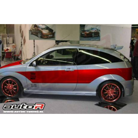 Ford Focus 98-01 3D Sideskirts Warrior