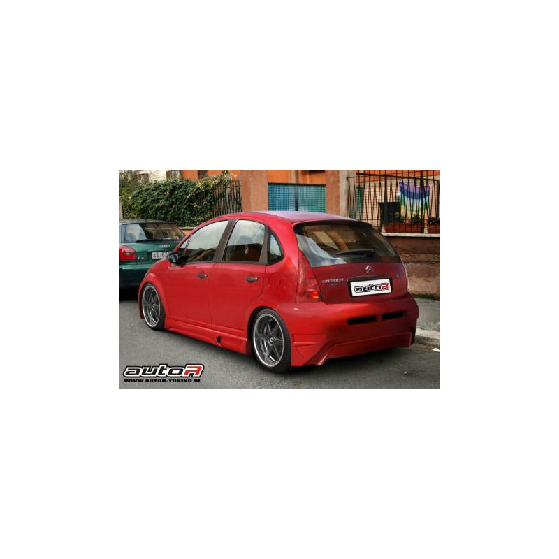 Citroen C3 02+ 3D Sideskirts DB9 Citroen C3 02+ 3D Sideskirts DB9