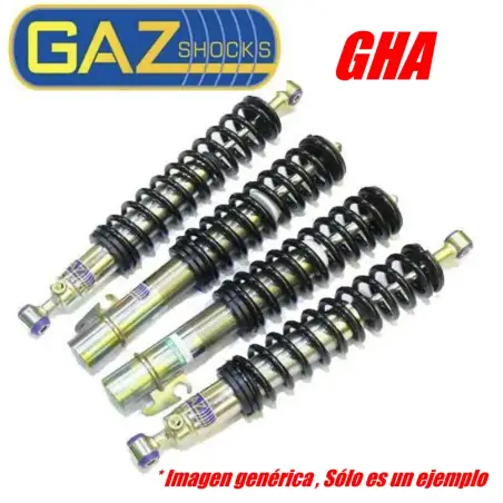 Peugeot 106 GAZ GHA fast road kit suspensiones de cuerpo roscado regulables para conducción (sport calle) *4