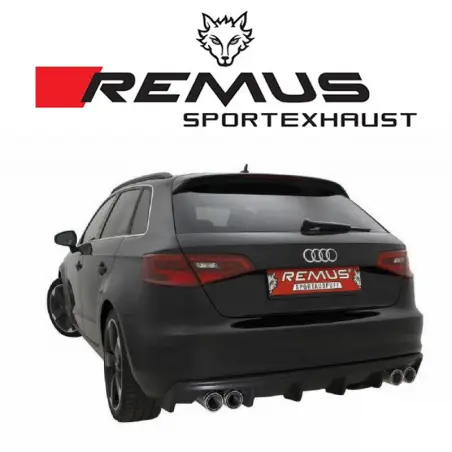 Audi A1 GBA 18- Líneas de escapes y accesorios Remus