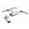 Sistema de escape Cat-Back resonado 80mm (con aprobación EC) Milltek Sport – Audi TTRS MK3 2.5 TFSI Quattro 2014+