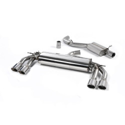 Sistema de escape Cat-Back resonado (con aprobación EC) Milltek Sport – Audi TTS MK3 2.0 TFSI Quattro 2014+