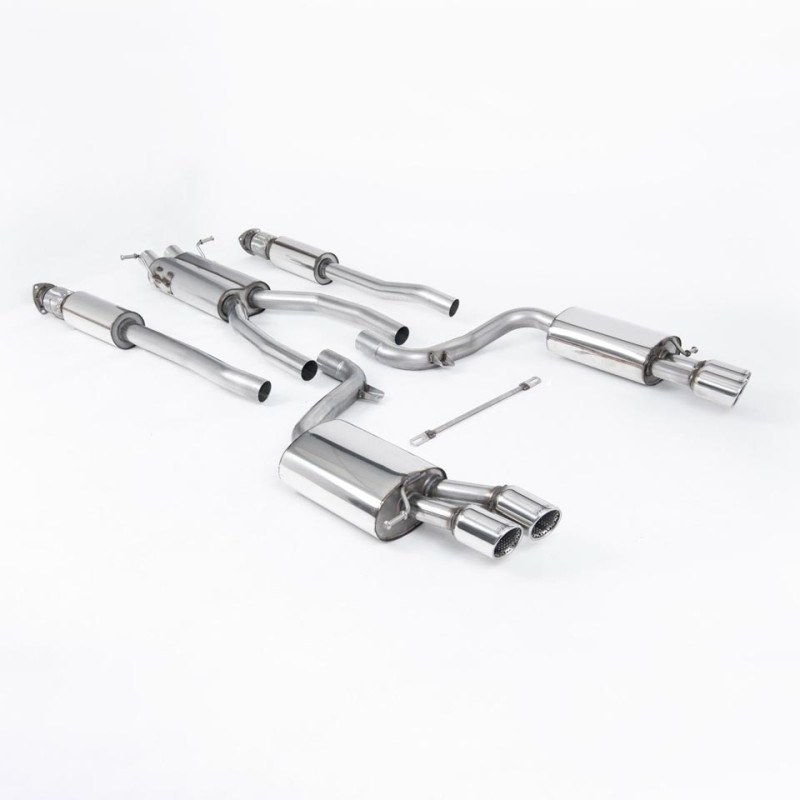 Sistema de escape Cat-Back resonado (con aprobación EC) Milltek Sport – Audi S6 C6 5.2 V10 FSI Quattro (06-11) Sistema de escape Cat-Back resonado (con aprobación EC) Milltek Sport – Audi S6 C6 5.2 V10 FSI Quattro (06-11)