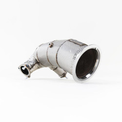Downpipe HJS Tuning Euro 6 200CPSI (con aprobación EC) Milltek Sport – Audi S4 B9 3.0 Turbo V6 (Berlina, Sedan, Avant)