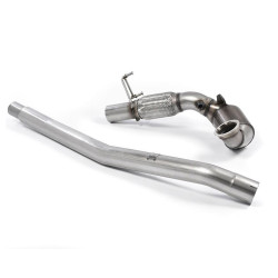 Downpipe con catalizador de alto flujo 200 CPSI (con aprobación EC) Milltek Sport – Audi S3 8V, Seat León 5F, VW Golf 7 (13-20) 2.0 TFSI