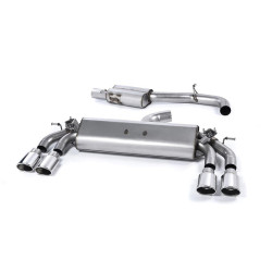 Sistema de escape Cat-Back resonado (con aprobación EC) Milltek Sport – Audi S3 8V 2.0 TFSI Quattro Berlina & Cabrio (13-18) Sin OPF