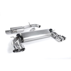 Sistema de escape Cat-Back resonado (con aprobación EC) Milltek Sport – Audi S3 8V 2.0 TFSI Quattro 3 puertas (13-20)
