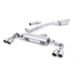 Sistema de escape Cat-Back resonado (con aprobación EC) Milltek Sport – Audi S1 8X 2.0 TFSI Quattro (14-18)