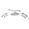Sistema de escape trasero OPF 80mm (con aprobación ECE R59) Milltek Sport – Audi RSQ3 F3 2.5T Soportback & Suv (Con OPF) 2020+