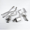 Sistema de escape Cat-Back resonado (con aprobación EC) Milltek Sport – Audi RS6, RS7 C7 4.0 TFSI Bi-Turbo (13-18)