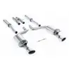 Sistema de escape Cat-Back resonado (con aprobación EC) Milltek Sport – Audi RS6 C6 5.0 V10 Bi-Turbo Quattro (08-10)