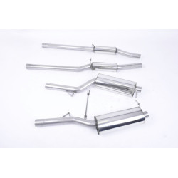 Sistema de escape Cat-Back resonado (con aprobación EC) Milltek Sport – Audi RS6 C5 V8 Berlina & Avant (02-04)