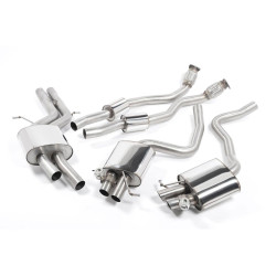 Sistema de escape Cat-Back resonado (con aprobación EC) Milltek Sport – Audi RS5 B8 Coupé (10-15)