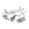 Sistema de escape Cat-Back resonado (con aprobación EC) Milltek Sport – Audi RS5 B8 Coupé (10-15)