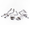 Sistema de escape Cat-Back resonado (con aprobación EC) Milltek Sport – Audi RS4 B8 4.2 FSI Quattro Avant