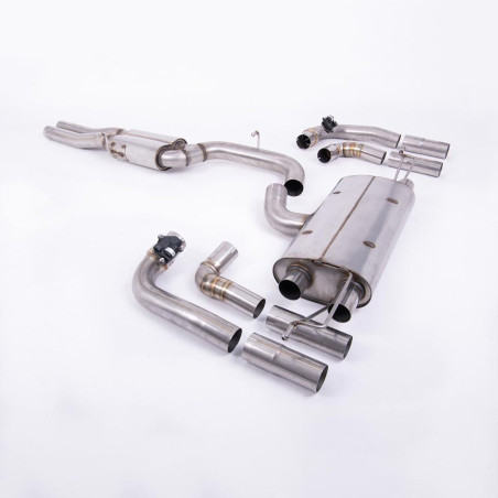 Sistema de escape Cat-Back resonado (con aprobación EC) Milltek Sport – Audi RS3 8Y Sportback 2021+
