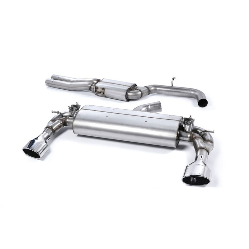 Sistema de escape Cat-Back resonado (con aprobación EC) Milltek Sport – Audi RS3 8V Sportback (solo pre Facelift)