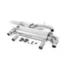 Escape cat-back resonado homologado ECE Milltek Sport Audi RS3 8V (17-), colas ovaladas pulidas
