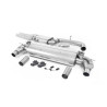 Sistema de escape Cat-Back 76mm resonado (con aprobación EC) Milltek Sport – Audi RS3 8V Berlina, Sedan 400PS (15-19)