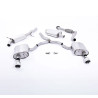 Sistema de escape Cat-Back resonado (con aprobación EC) Milltek Sport – Audi A4 2.0 TFSI Berlina, Avant no OPF (16-19)