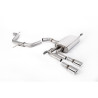 Sistema de escape Cat-Back no resonado (con aprobación EC) Milltek Sport – Audi A3 8P 2.0 TFSI 2WD Sportback