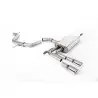 Sistema de escape Cat-Back no resonado (con aprobación EC) Milltek Sport – Audi A3 8P 2.0 TFSI 2WD Sportback