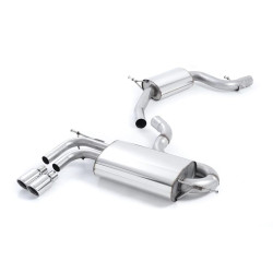 Sistema de escape Cat-Back resonado (con aprobación EC) Milltek Sport – VAG. 2.0TFSI (03-12)