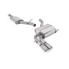 Sistema de escape Cat-Back resonado (con aprobación EC) Milltek Sport – Audi A3 8P 2.0 TFSI Quattro Sportback