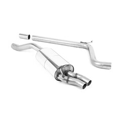 Escape OPF-back homologado ECE Milltek Sport Audi A1 40TFSI 2.0 (19-), colas GT-76 pulidas