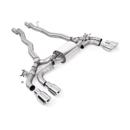 Sistema de escape Cat-Back resonado (con aprobación EC) Milltek Sport – BMW Serie 5 F90 M5 incl. Competition