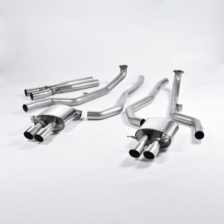 Sistema de escape Cat-Back resonado (con aprobación EC) Milltek Sport – BMW Serie 5 F10 M5 Sedan M TwinPower Turbo V8