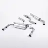 Sistema de escape Cat-Back resonado (con aprobación EC) Milltek Sport – BMW Serie 3 F30 328i M Sport Automatic motor N20