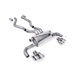 Sistema de escape OPF Back (con aprobación EC) Milltek Sport – BMW Serie 3 G20, G21 M340i XDrive Sedan & Touring (Con OPF)