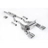 Sistema de escape Cat-Back resonado (con aprobación EC) Milltek Sport – BMW F80 M3 Saloon, F82, F83 M4 (Sin OPF)
