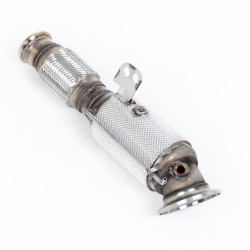 Downpipe alto flujo y catalizador deportivo HJS (con aprobación EC) Milltek Sport – BMW motor B58 (Con OPF)