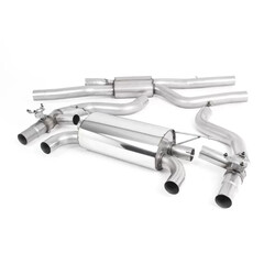 Escape OPF-back homologado ECE Milltek Sport BMW M2 Competition F87 (18-), 4 colas GT-90 pulidas