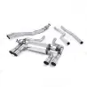 Sistema de escape Cat-Back resonado (con aprobación EC) Milltek Sport – BMW Serie 2 F87 M2 Coupé (16-22)