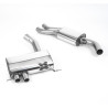 Sistema Cat-back secundario (con aprobación EC) Milltek Sport – BMW Serie 1 E82 135i Coupé & Cabrio E88 N54, N55 (04-11)