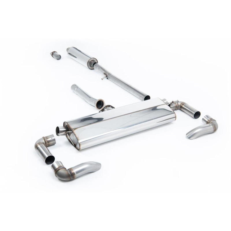Sistema de escape OPF-Back resonado (con aprobación EC) Milltek Sport – Cupra Formentor 1.4TSI e-Hybrid 245PS (MQB Evo – Con OPF) Sistema de escape OPF-Back resonado (con aprobación EC) Milltek Sport – Cupra Formentor 1.4TSI e-Hybrid 245PS (MQB Evo – Con OPF)